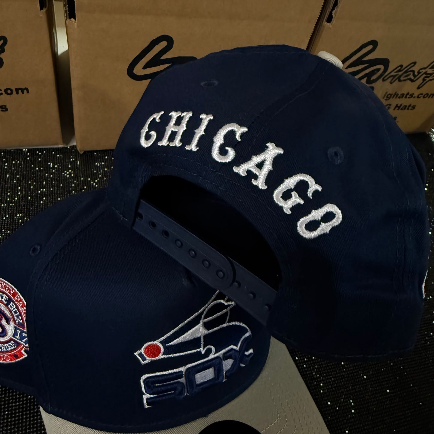 NEW ERA 9FORTY WHITE SOXS