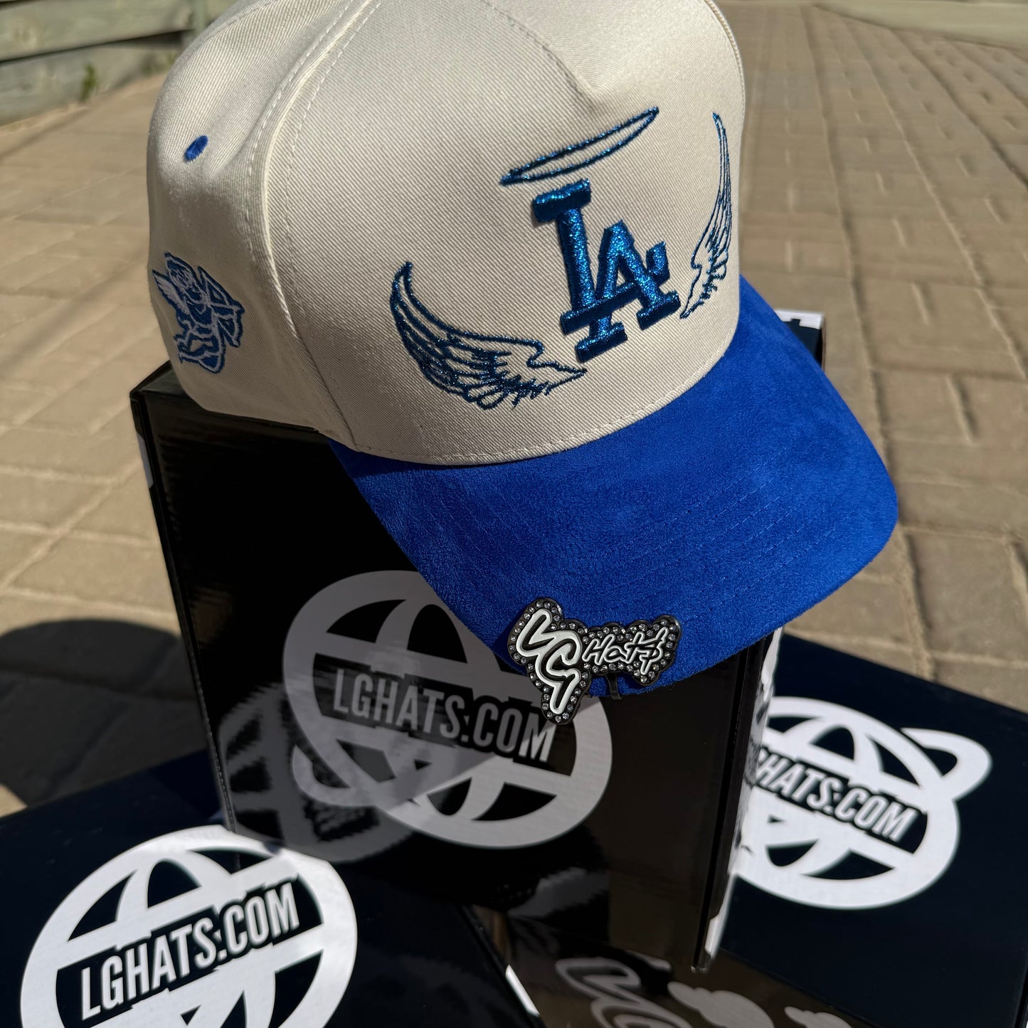 LA ANGELS (METALLIC BLUE)