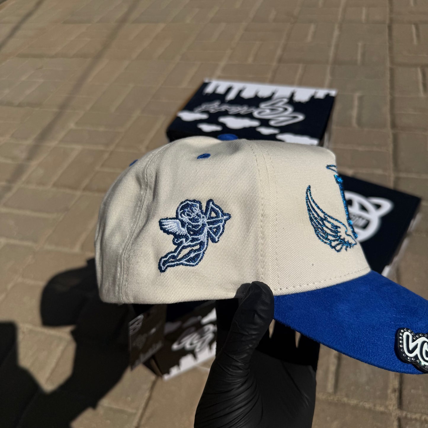 LA ANGELS (METALLIC BLUE)