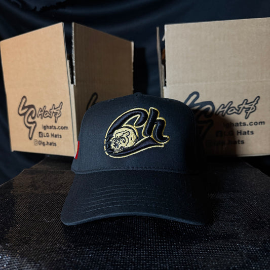 CHARROS JALISCO SKULL GOLD