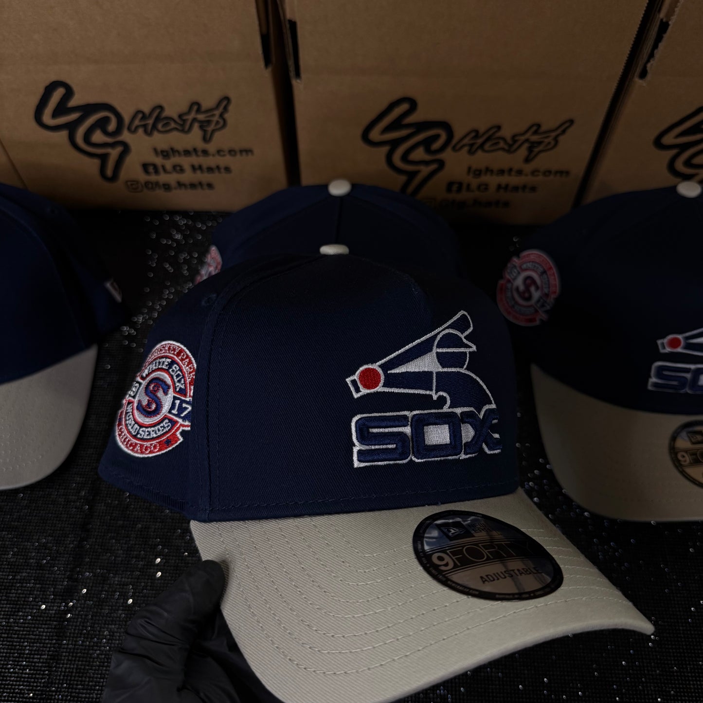 NEW ERA 9FORTY WHITE SOXS