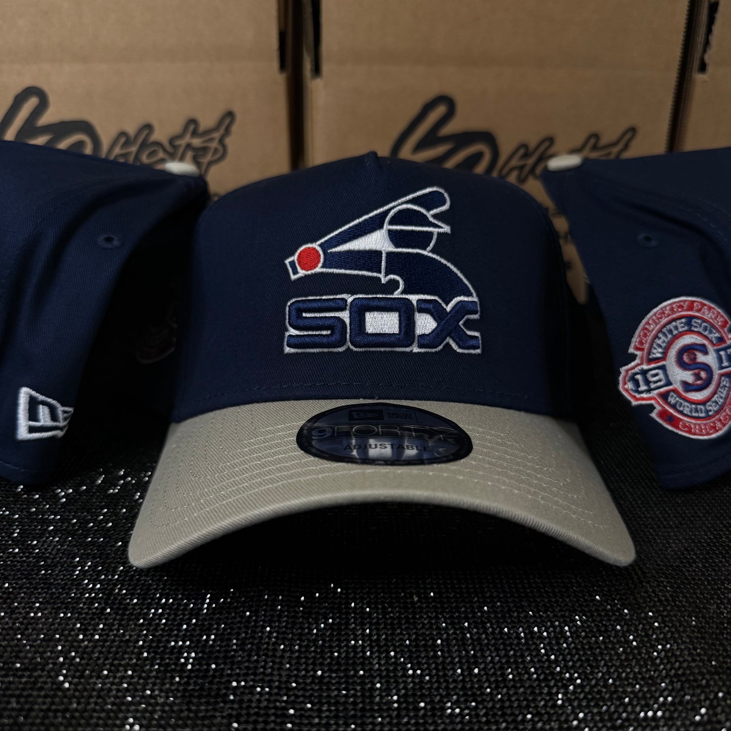NEW ERA 9FORTY WHITE SOXS