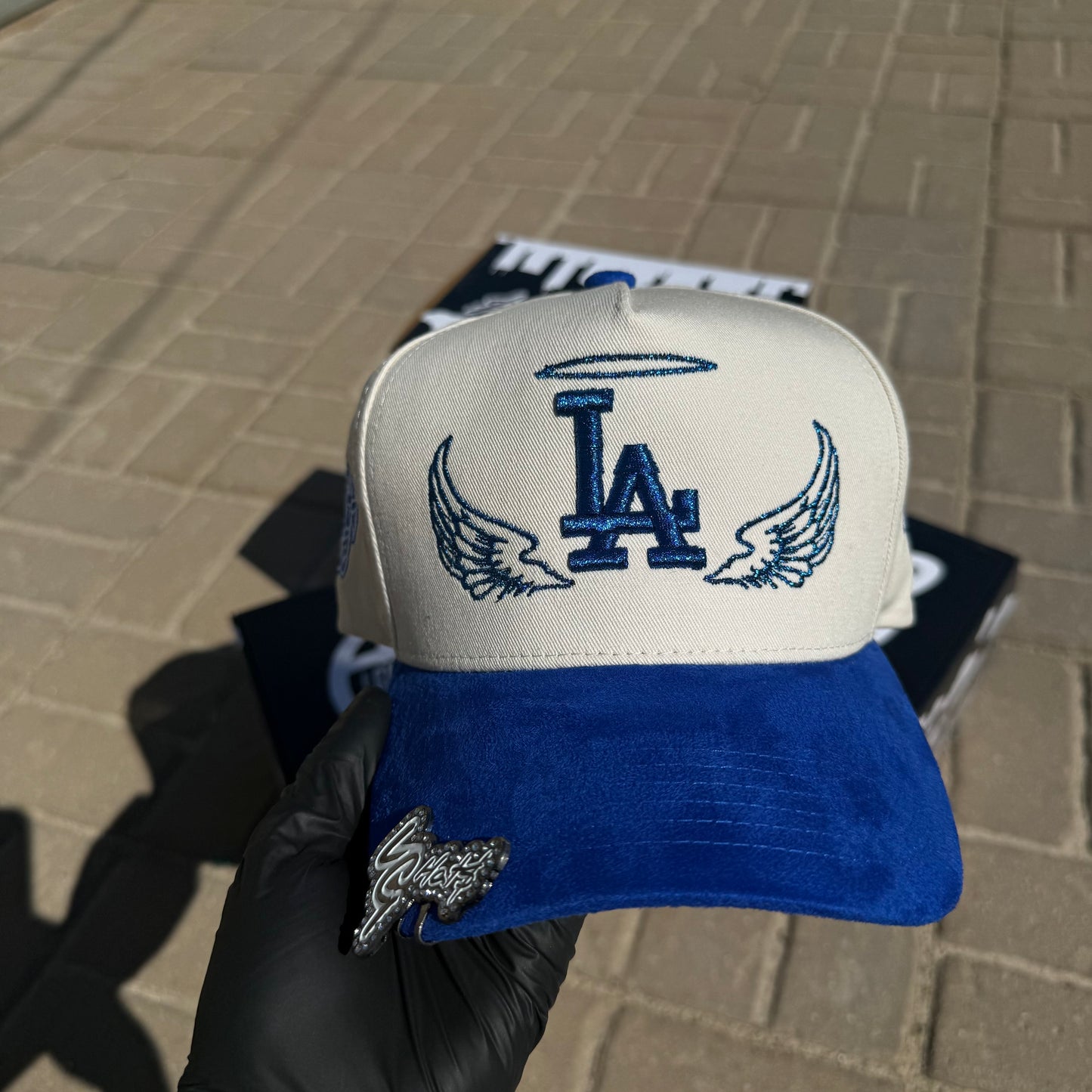 LA ANGELS (METALLIC BLUE)
